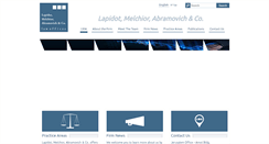 Desktop Screenshot of lma-law.com